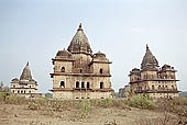 Orchha - Royal Chattris (cenotaphs)